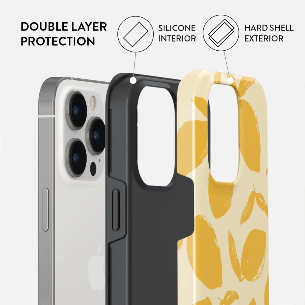 Burga iPhone 13 Pro Case - Lemon Tart - Picture 2 of 5